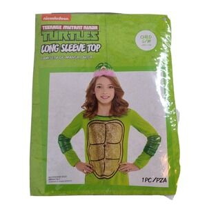 Nickelodeon Teenage Mutant Ninja Turtles TMNT Child S/M Long Sleeve Top Shirt